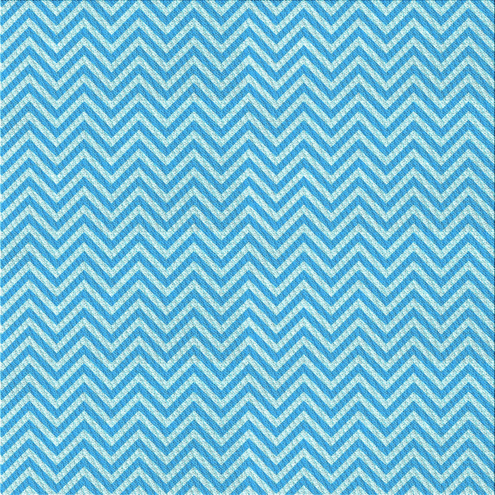 Round Machine Washable Transitional Blue Rug, wshpat22lblu