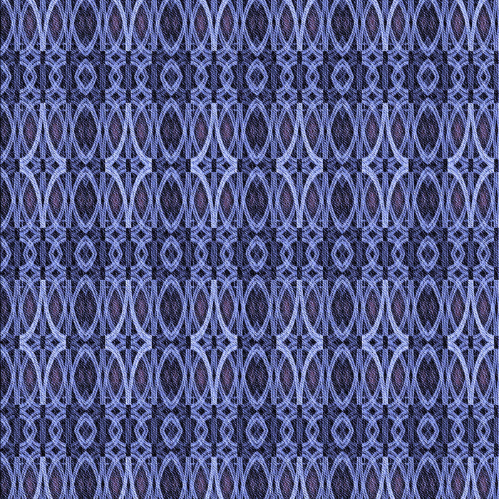 Patterned Blue Rug, pat220blu
