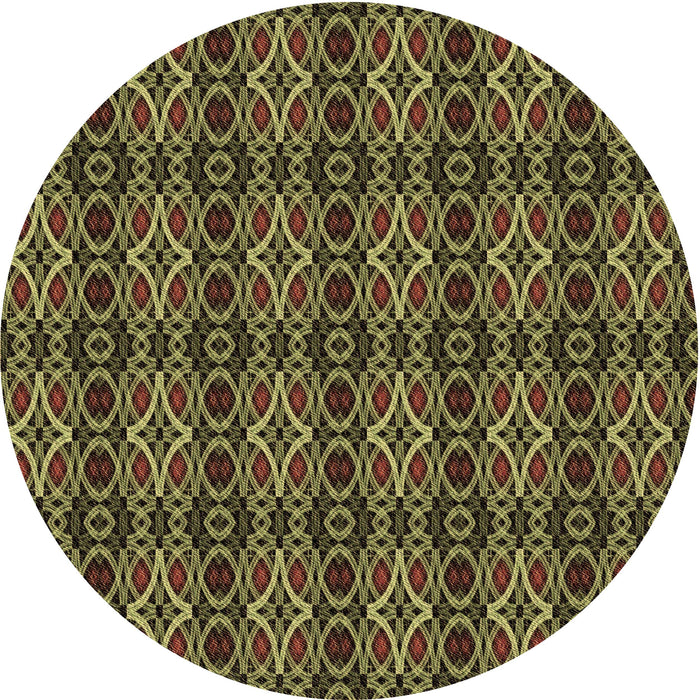 Square Machine Washable Transitional Night Red Rug in a Living Room, wshpat220brn