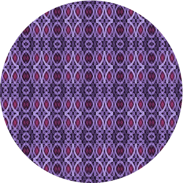 Square Machine Washable Transitional Purple Rug in a Living Room, wshpat220pur