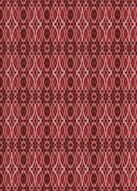 Machine Washable Transitional Red Rug, wshpat220rd