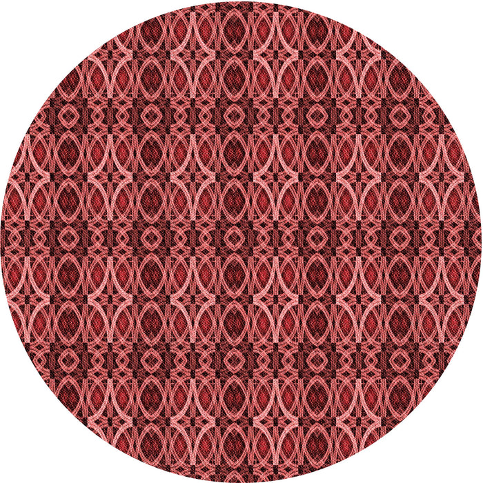 Square Machine Washable Transitional Red Rug in a Living Room, wshpat220rd