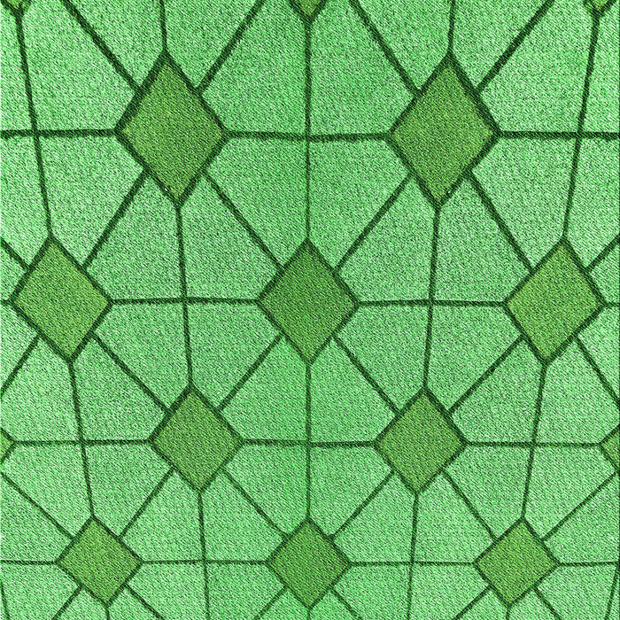 Patterned Green Rug, pat2200grn