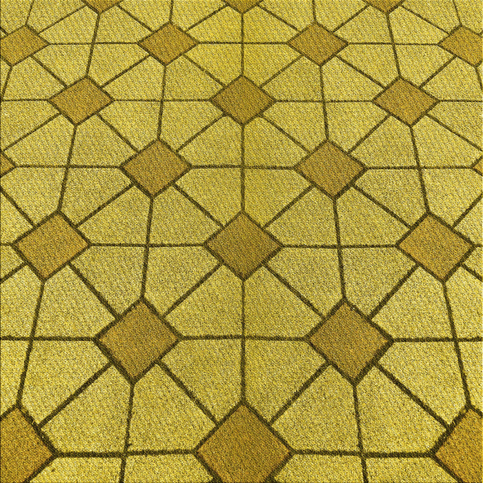 Round Machine Washable Transitional Dark Bisque Brown Rug, wshpat2200yw