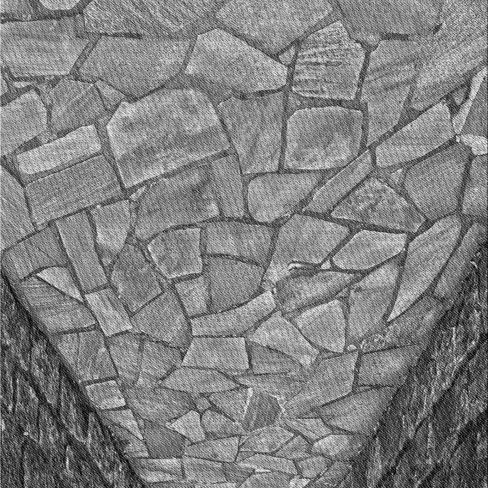 Patterned Gray Rug, pat2201gry