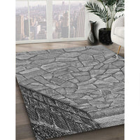 Patterned Gray Rug, pat2201gry