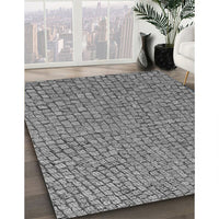 Patterned Gray Rug, pat2202gry