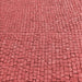 Round Machine Washable Transitional Red Rug, wshpat2202rd