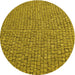 Square Patterned Dark Bronze Brown Rug, pat2202yw