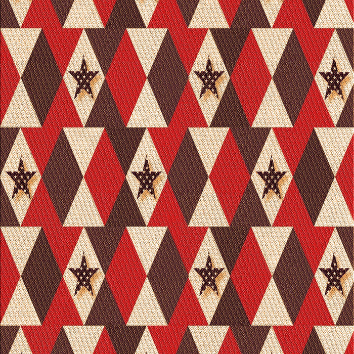 Machine Washable Transitional Tomato Red Rug, wshpat2203org