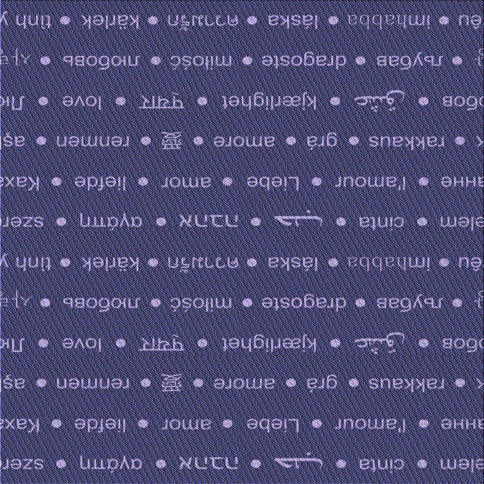 Round Patterned Blue Rug, pat2204blu