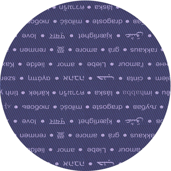 Square Patterned Blue Rug, pat2204blu