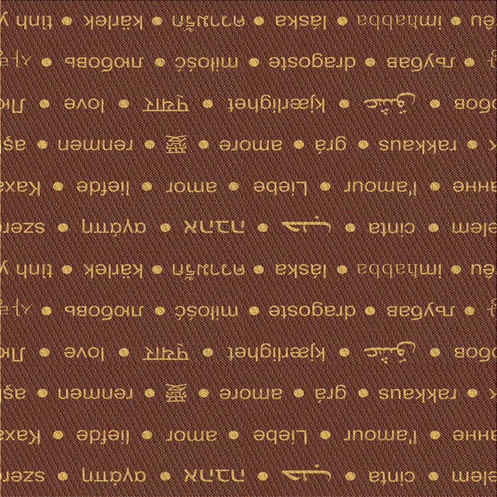 Round Patterned Red Rug, pat2204brn