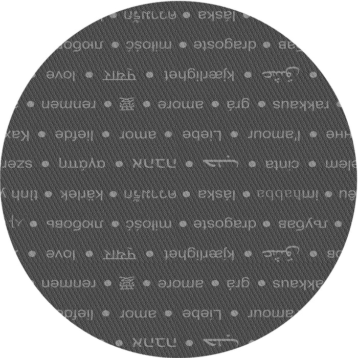 Square Machine Washable Transitional Smokey Gray Rug in a Living Room, wshpat2204gry