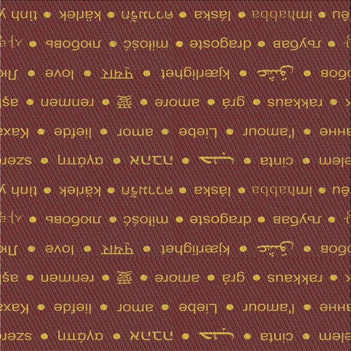 Square Patterned Rust Pink Novelty Rug, pat2204