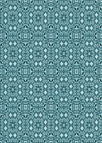 Machine Washable Transitional Medium Teal Green Rug, wshpat2205lblu