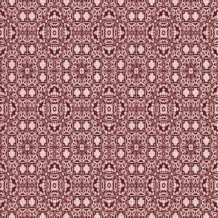 Patterned Baby Pink Rug, pat2205rd