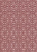 Machine Washable Transitional Pink Rug, wshpat2205rd