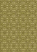 Machine Washable Transitional Bakers Brown Rug, wshpat2205yw