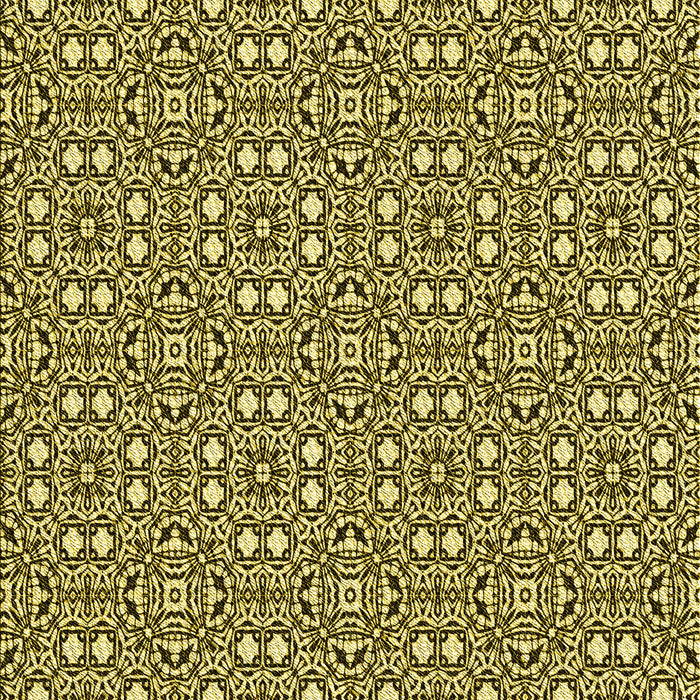 Patterned Bakers Brown Rug, pat2205yw