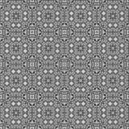 Square Patterned Light Gray Novelty Rug, pat2205