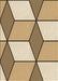 Patterned Light Brown Rug, pat2206brn