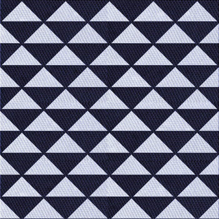 Round Machine Washable Transitional Night Blue Rug, wshpat2207blu