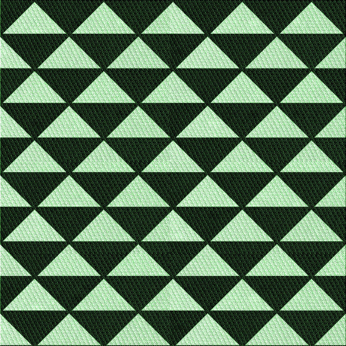 Round Machine Washable Transitional Black Rug, wshpat2207grn