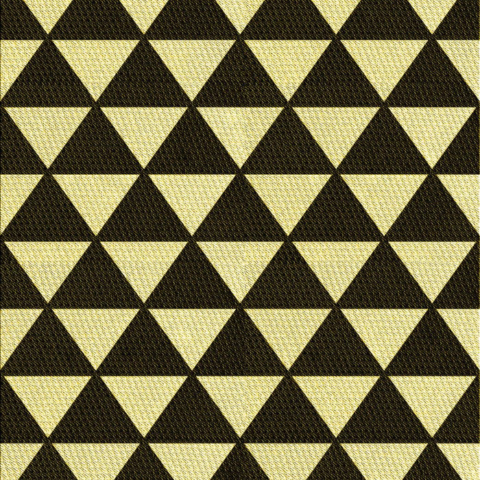 Patterned Metallic Gold Rug, pat2207yw