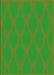 Patterned Dark Lime Green Rug, pat2209grn