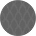 Square Patterned Platinum Gray Rug, pat2209gry