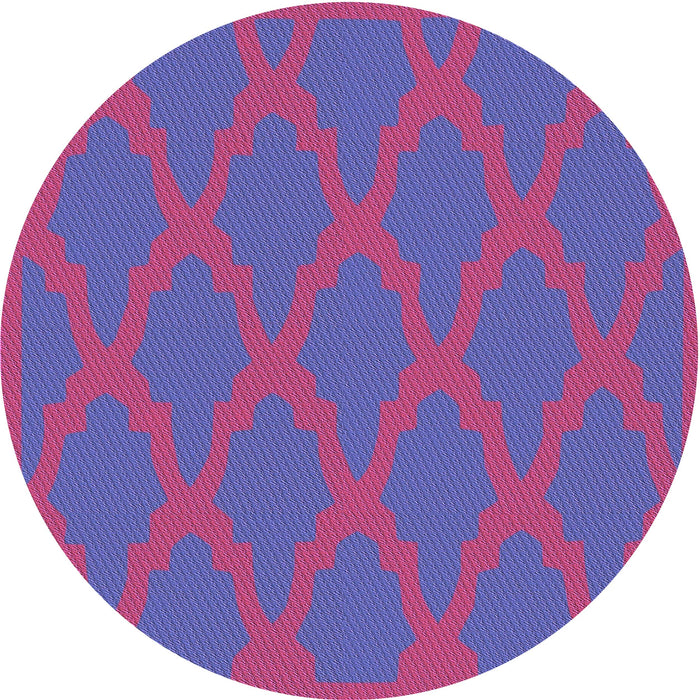 Square Machine Washable Transitional Medium Violet Red Pink Rug in a Living Room, wshpat2209pur