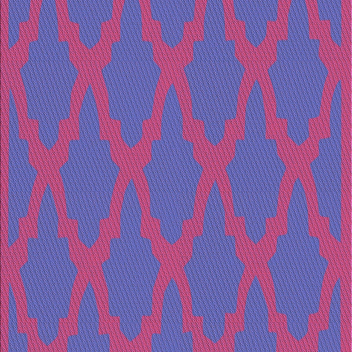 Patterned Medium Violet Red Pink Rug, pat2209pur