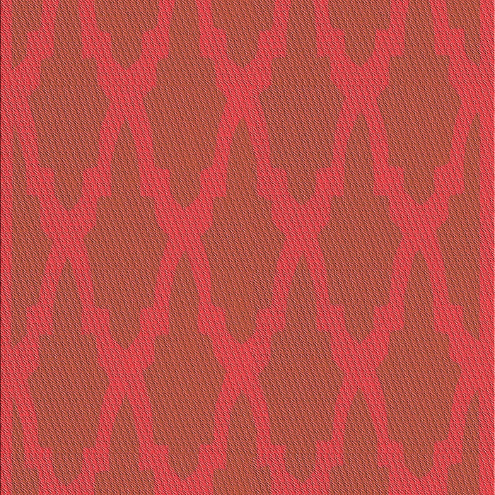 Patterned Red Rug, pat2209rd