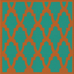 Square Patterned Light Sea Green Novelty Rug, pat2209