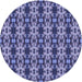 Square Patterned Purple Mimosa Purple Rug, pat221blu