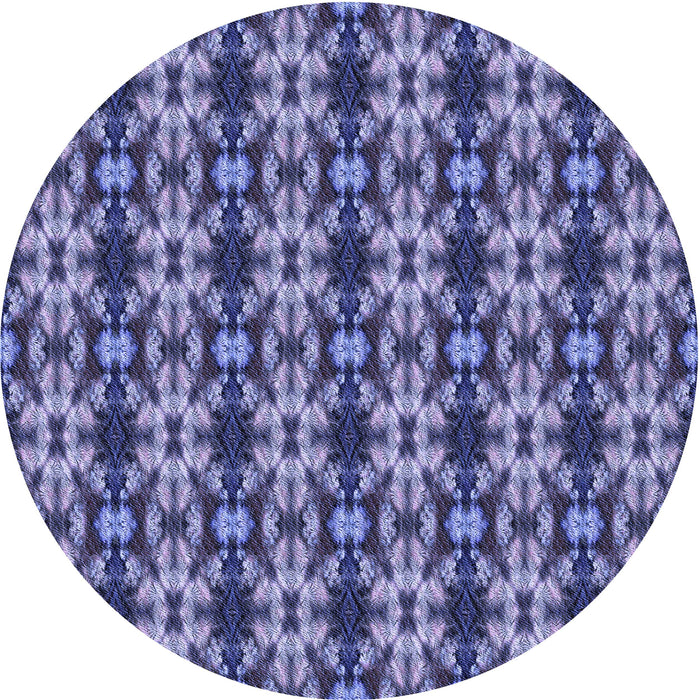 Square Machine Washable Transitional Purple Mimosa Purple Rug in a Living Room, wshpat221blu