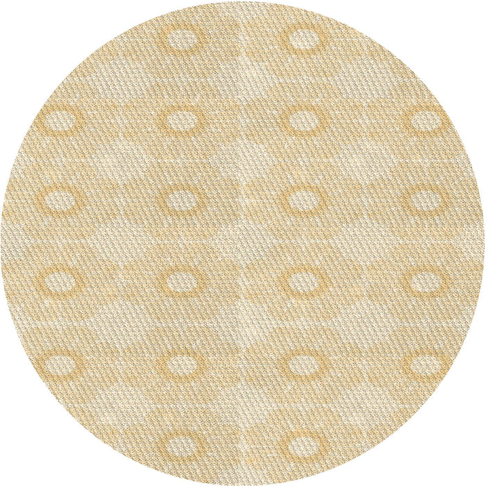 Square Machine Washable Transitional Golden Blonde Gold Rug in a Living Room, wshpat2210brn