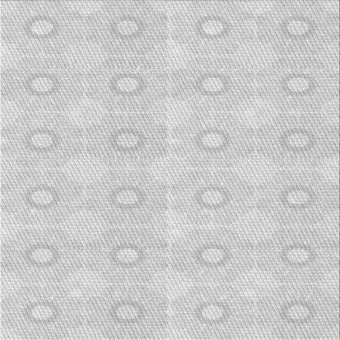 Round Machine Washable Transitional Cloud Gray Rug, wshpat2210gry