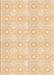 Patterned Golden Blonde Gold Rug, pat2210org