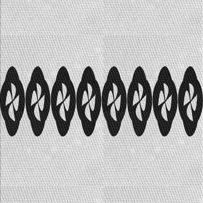 Patterned Platinum Gray Rug, pat2211gry