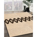 Patterned Bronze Brown Rug in Family Room, pat2211org