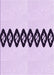 Patterned Lilac Purple Rug, pat2211pur