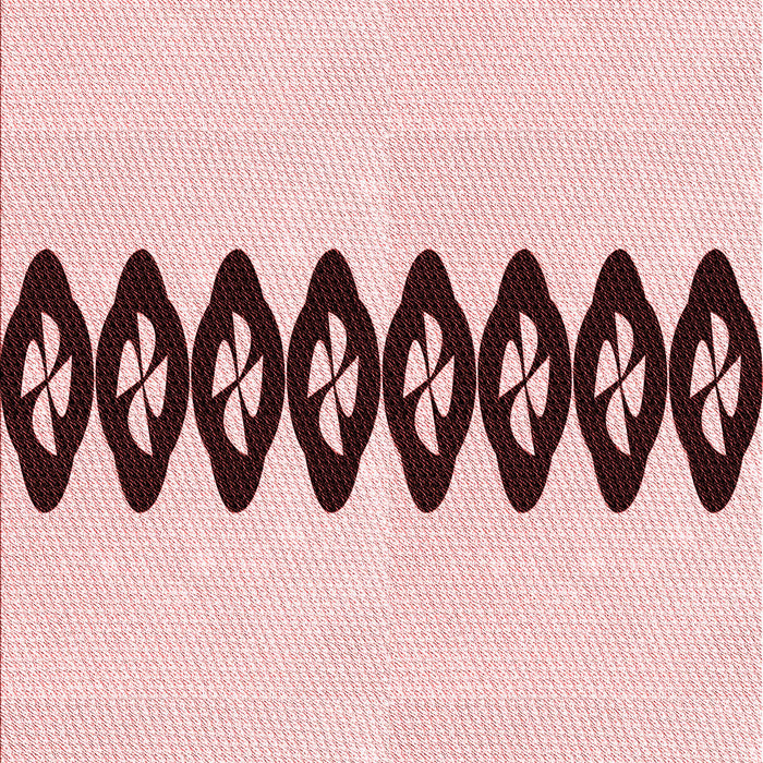 Patterned Pink Rug, pat2211rd