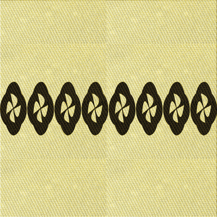 Round Machine Washable Transitional Sun Yellow Rug, wshpat2211yw