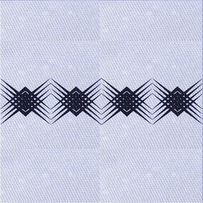 Round Patterned Lavender Blue Rug, pat2212blu