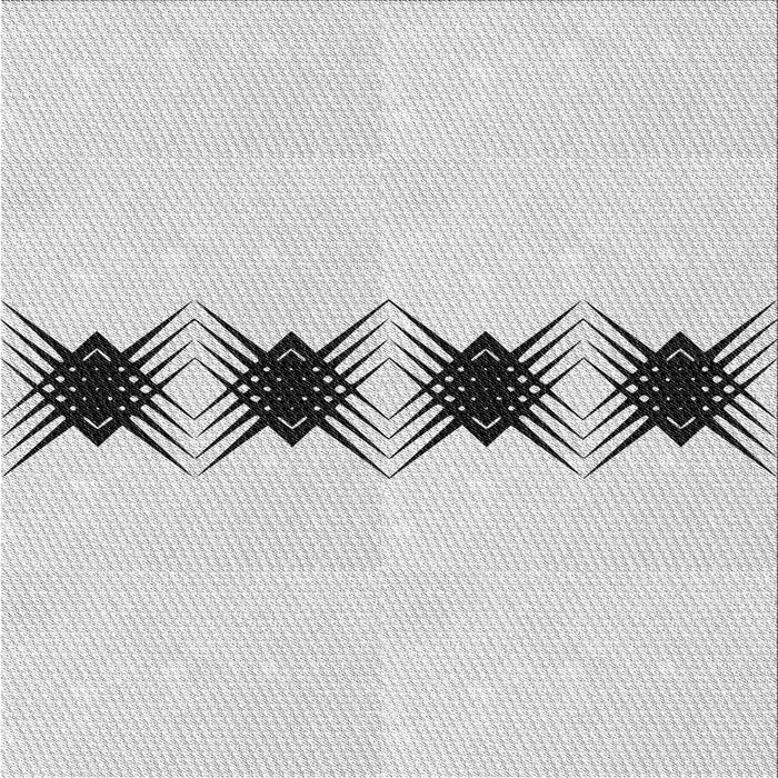 Round Patterned Platinum Gray Rug, pat2212gry