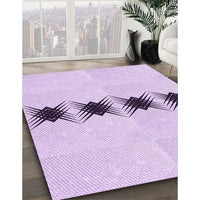 Patterned Orchid Purple Rug, pat2212pur