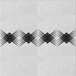 Sideview of Machine Washable Transitional White Smoke Rug, wshpat2212