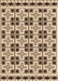 Patterned Golden Blonde Gold Rug, pat2213org